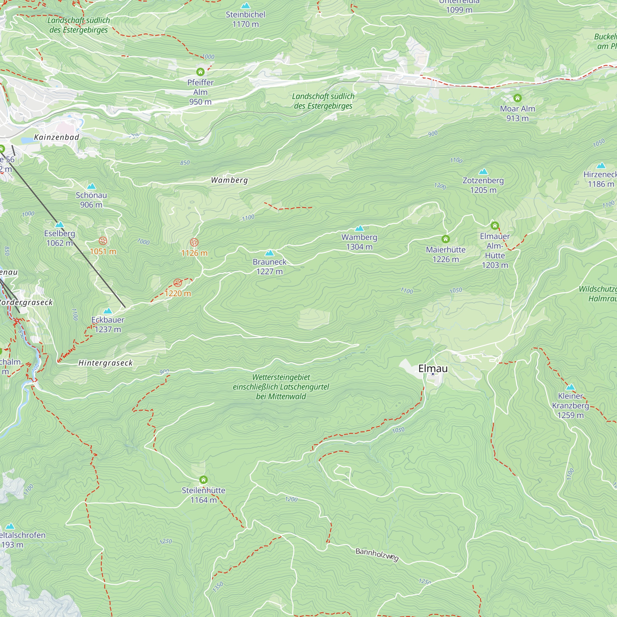 Brunstwank-Diensthütte map