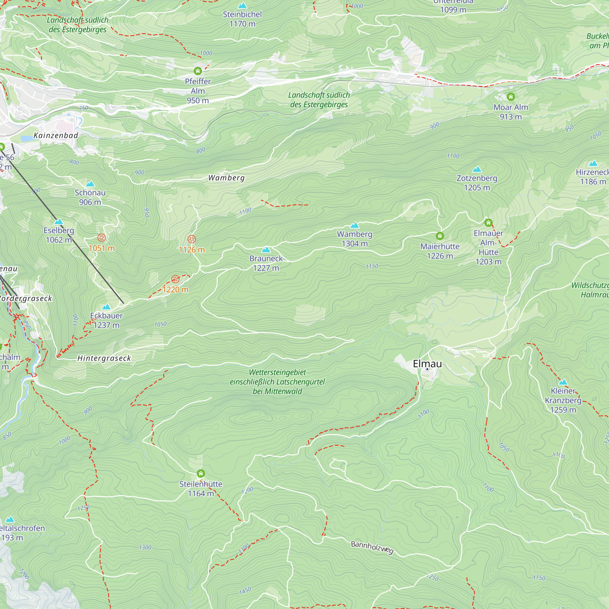 Brunstwank-Diensthütte map