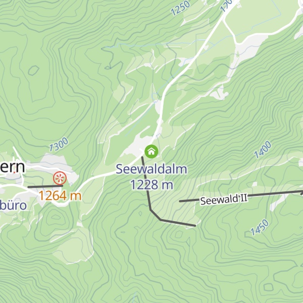 Map of Seewaldalm