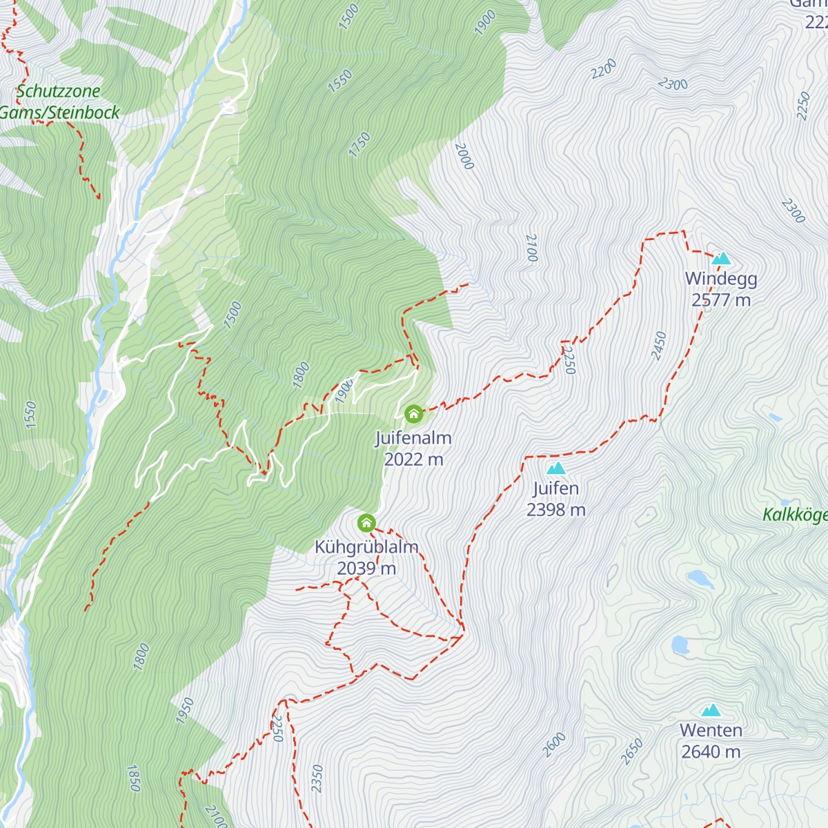 Juifenalm map