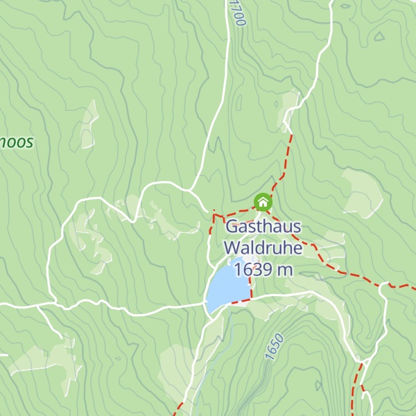 Map of Felixer Alm - Malga S. Felice