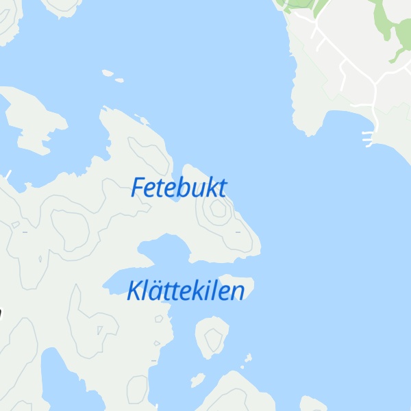 Map of Klätteberget