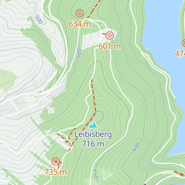 Map of Kammhütte