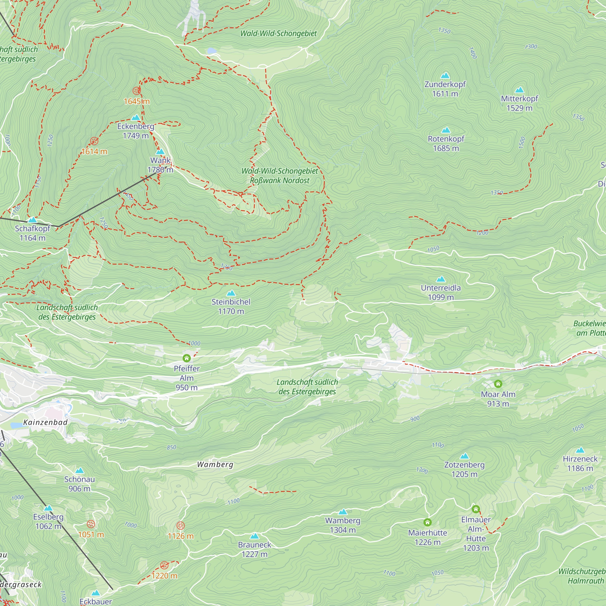 Gschwandtnerbauer map
