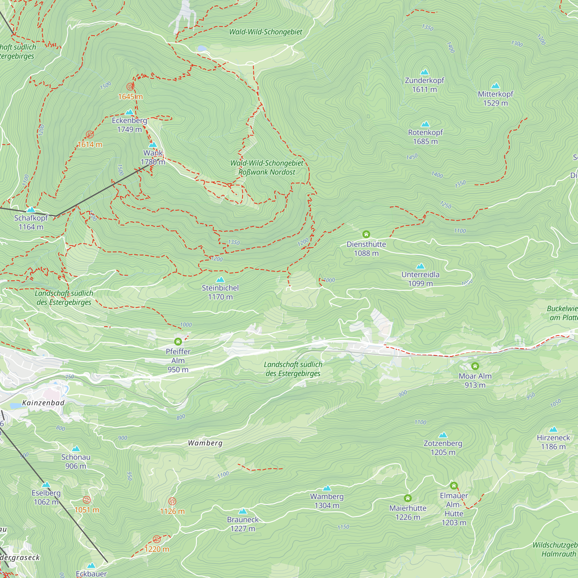 Gschwandtnerbauer map