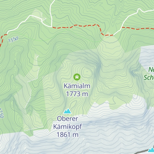 Map of Kämialm
