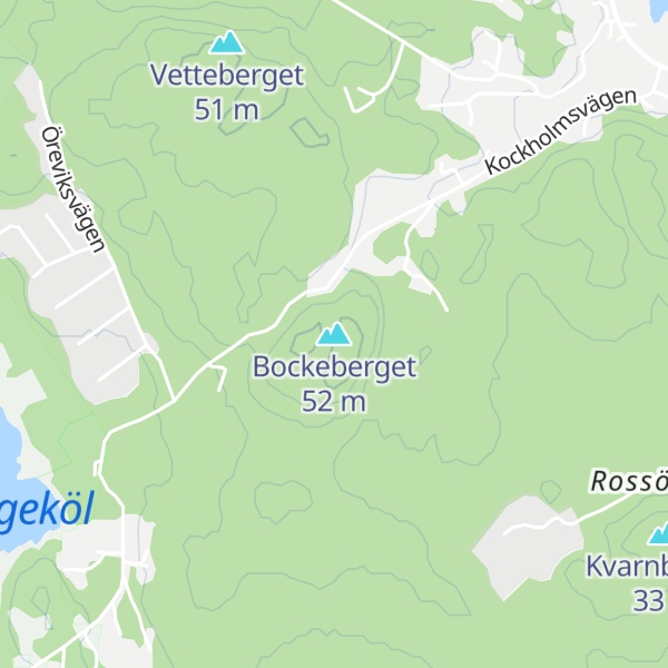 Map of Bockeberget