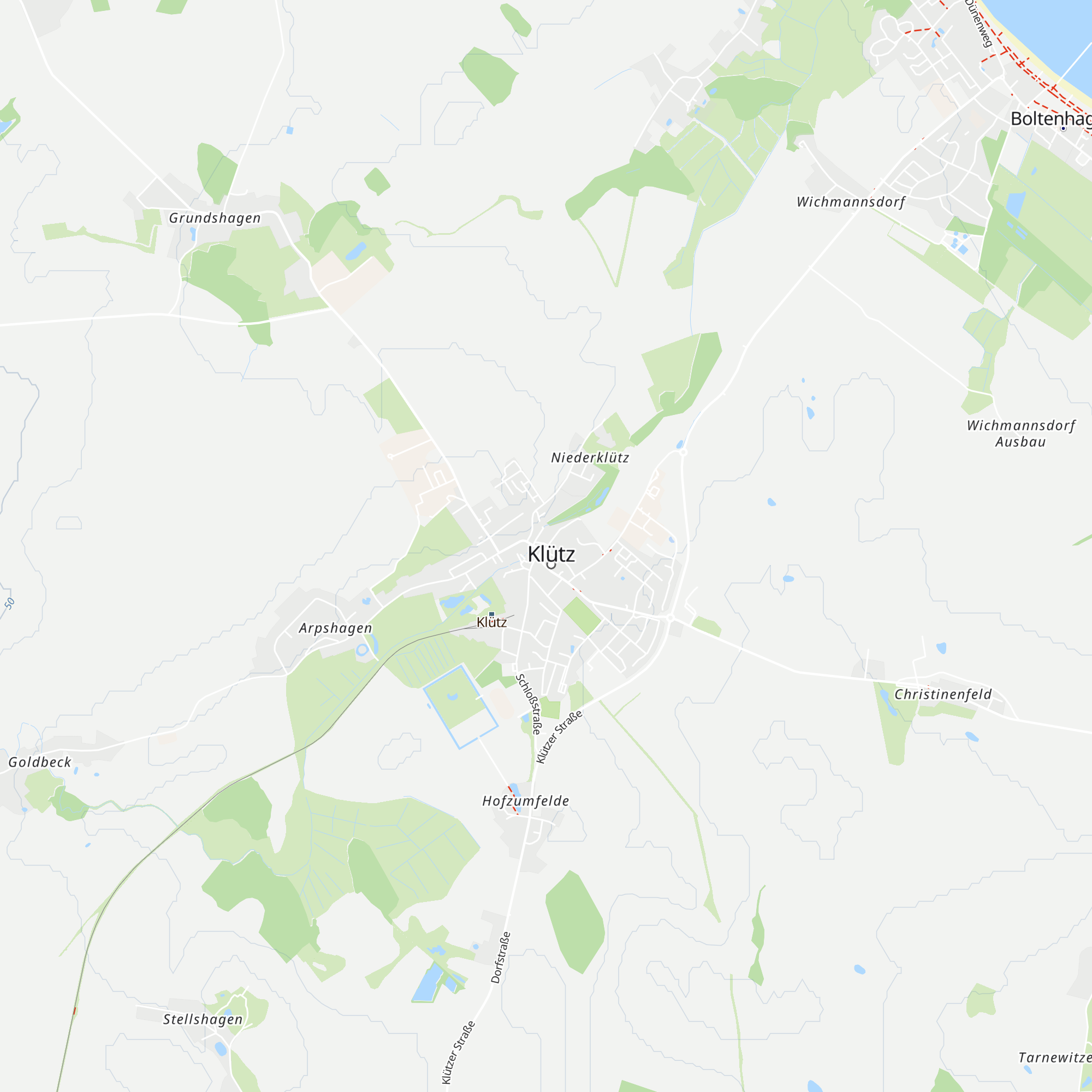 Stadtinformation map