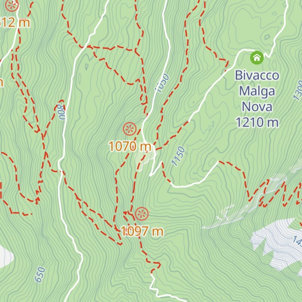 Map of Rifugio Maranza