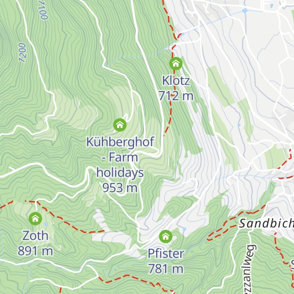 Map of Tschengghof