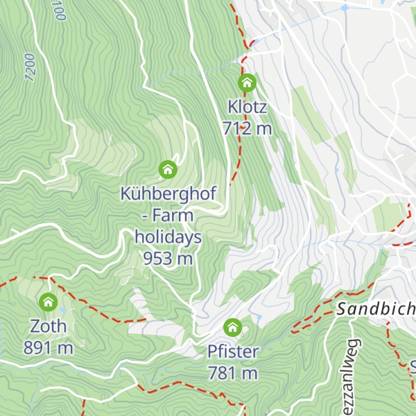 Map of Gasthaus Tschengg