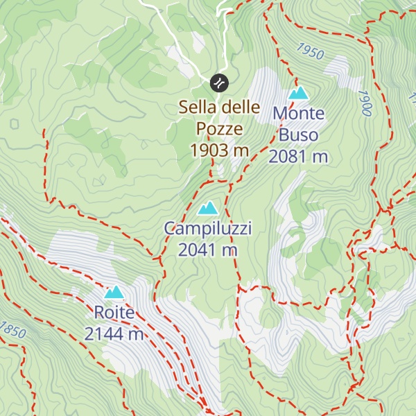 Map of Campiluzzi
