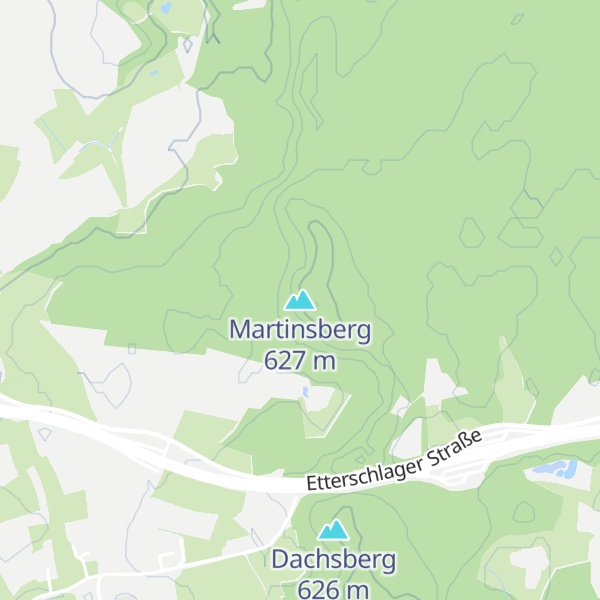 Map of Martinsberg