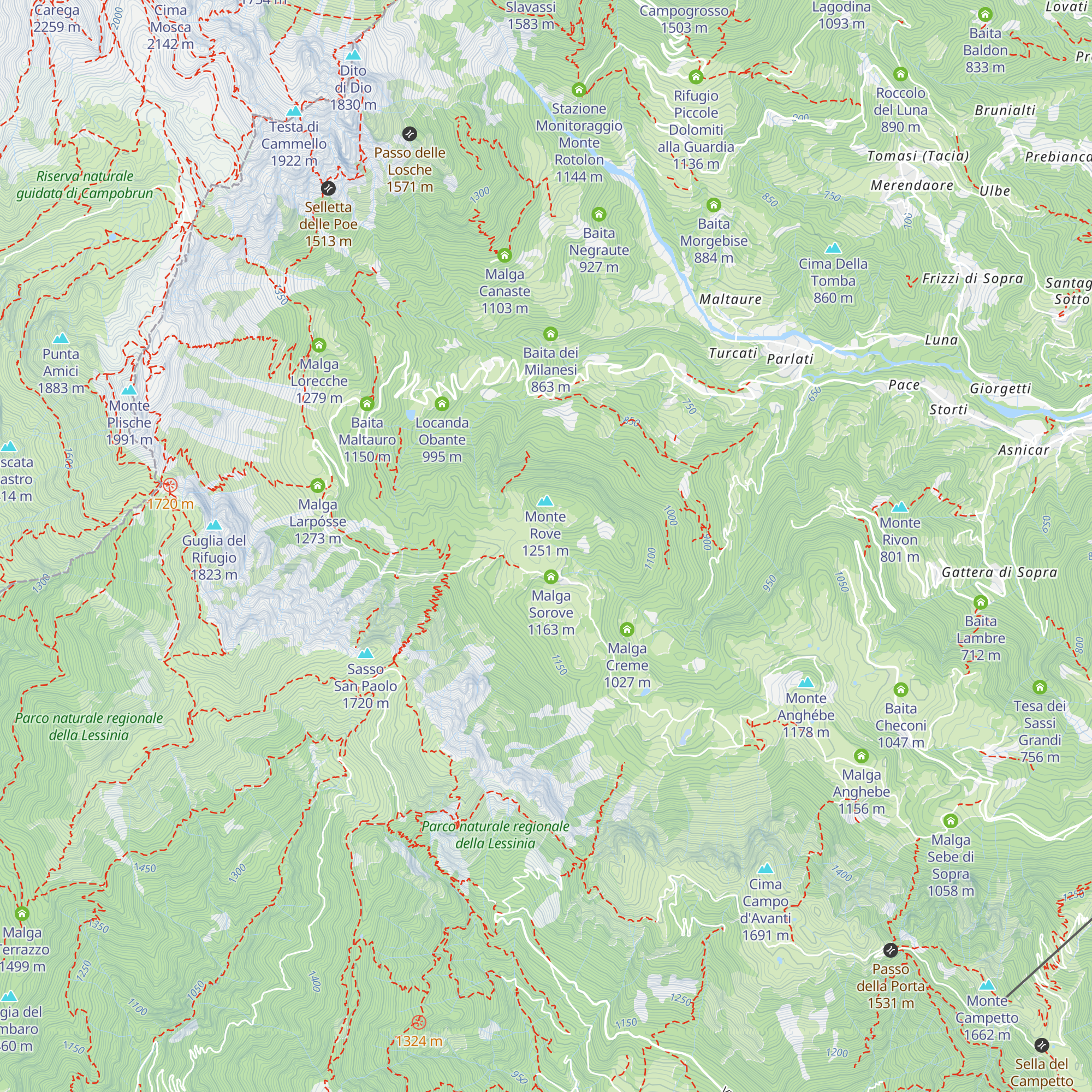 Giasara map