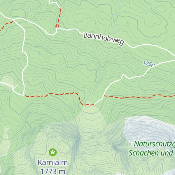 Map of Windfallhütte