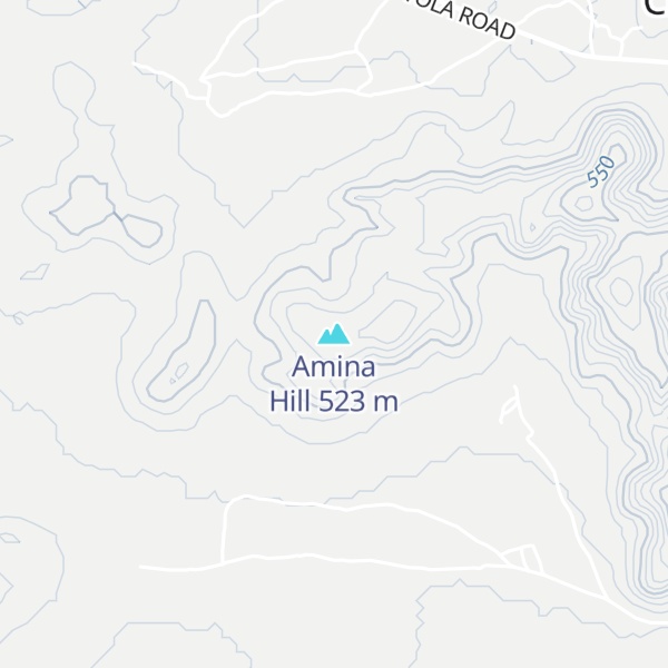 Map of Amina Hill