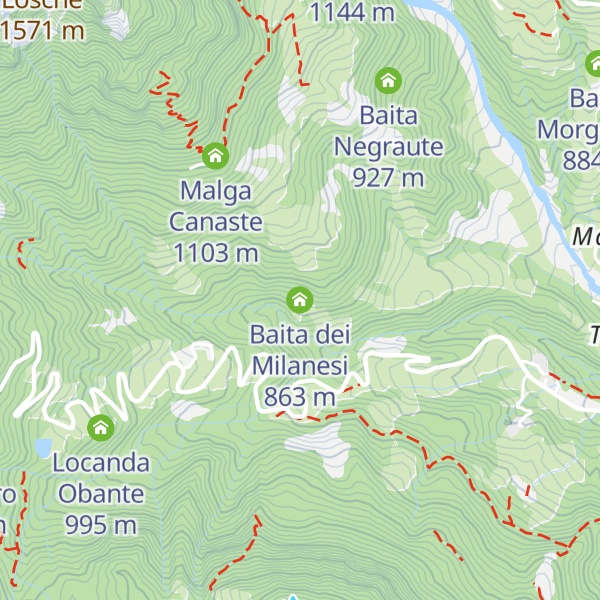 Map of Baita dei Milanesi