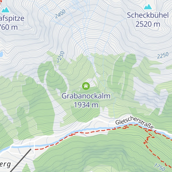 Map of Grabanockalm