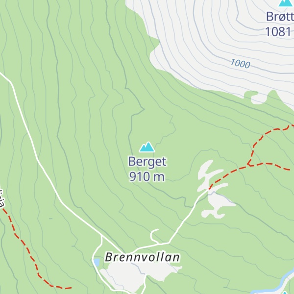Map of Berget