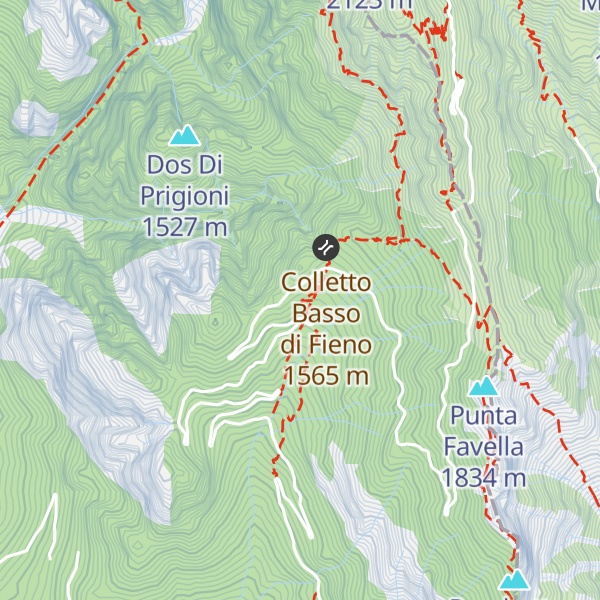 Map of Malga Val di Fieno