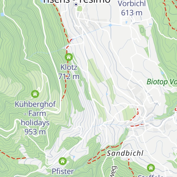 Map of Waldruhe