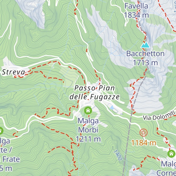 Map of Miramonti