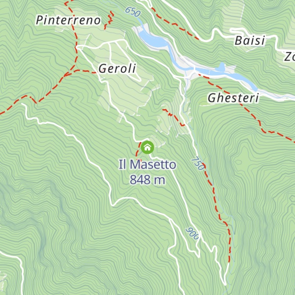 Map of Il Masetto