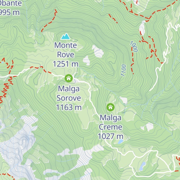 Map of Baita Percole