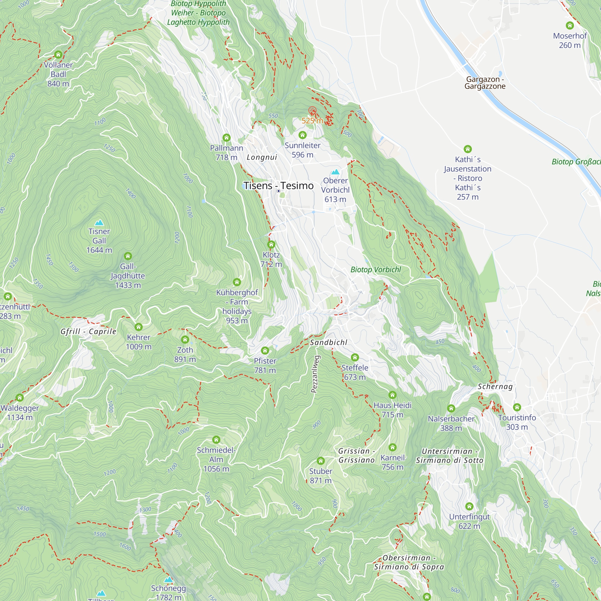Tirolerhof map