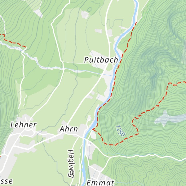 Map of Landhaus Ahrn