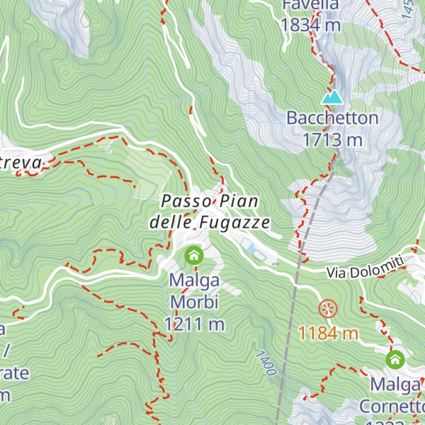 Map of Albergo al Passo