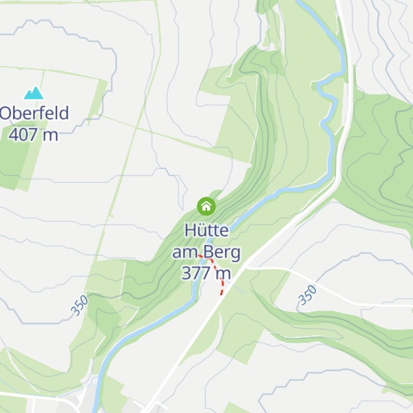 Map of Hütte am Berg