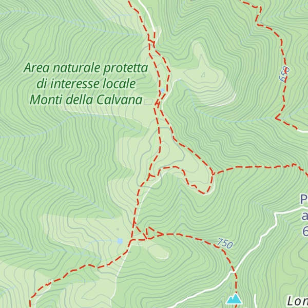 Map of Monte Maggiore