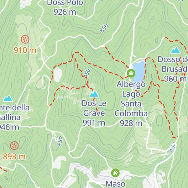 Map of Dos Le Grave