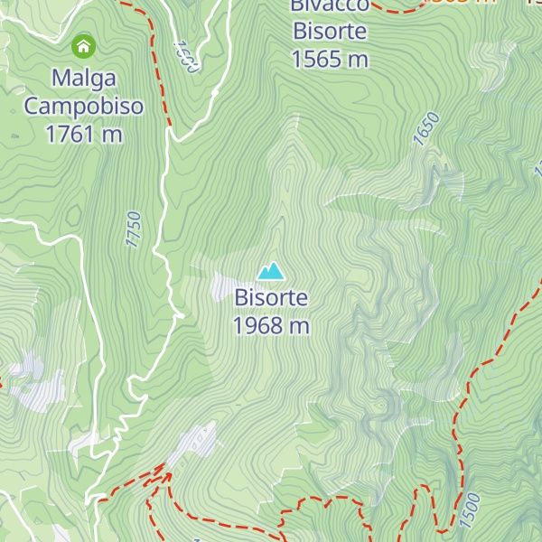 Map of Bisorte