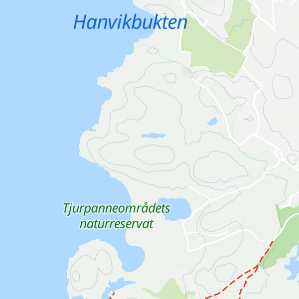 Map of Håklävberget