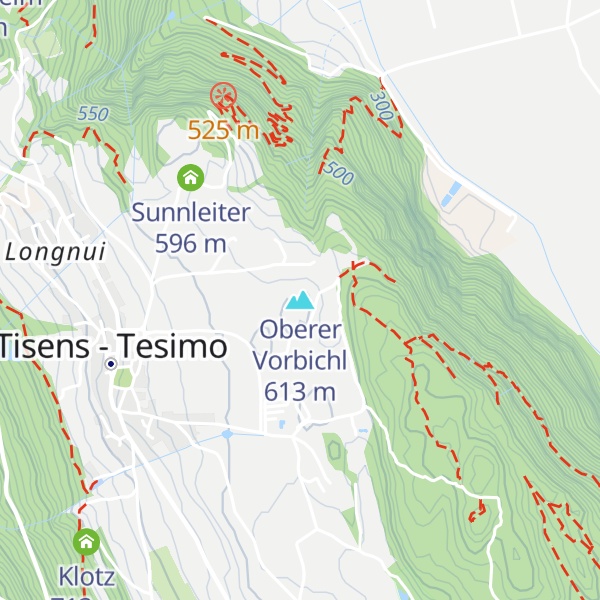 Map of Oberer Vorbichl