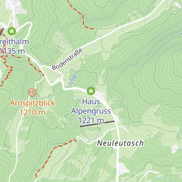 Map of Haus Alpengruss