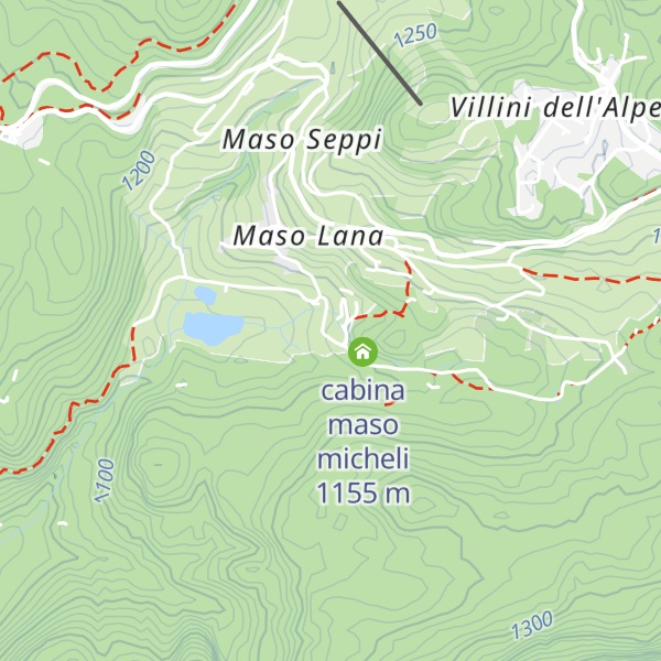Map of Maso Michei