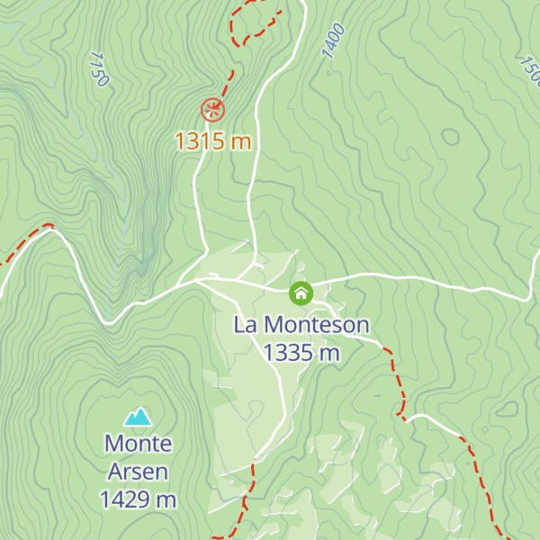 Map of Il Falchetto