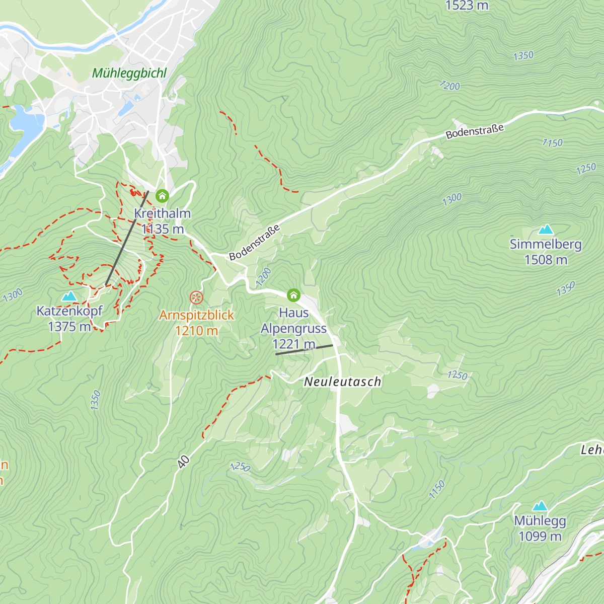 Mahderkapelle map