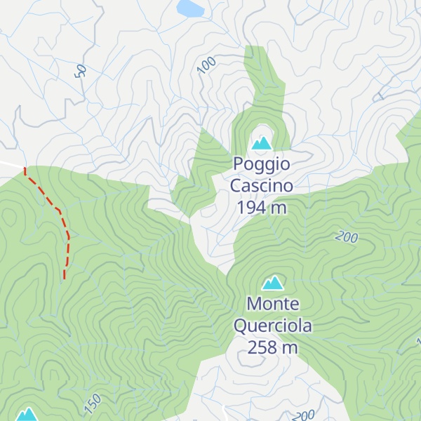 Map of Poggio Montello