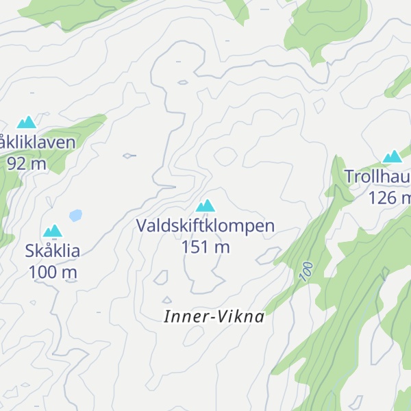 Map of Valdskiftklompen