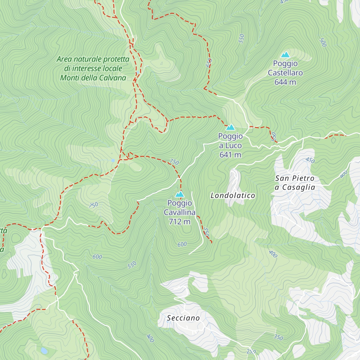 Rifugio Bruno Gensini map