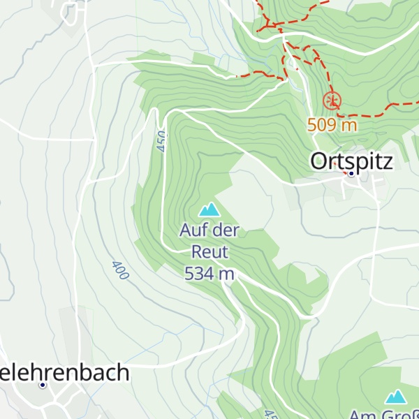Map of Auf der Reut