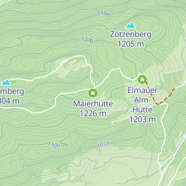 Map of Maierhütte
