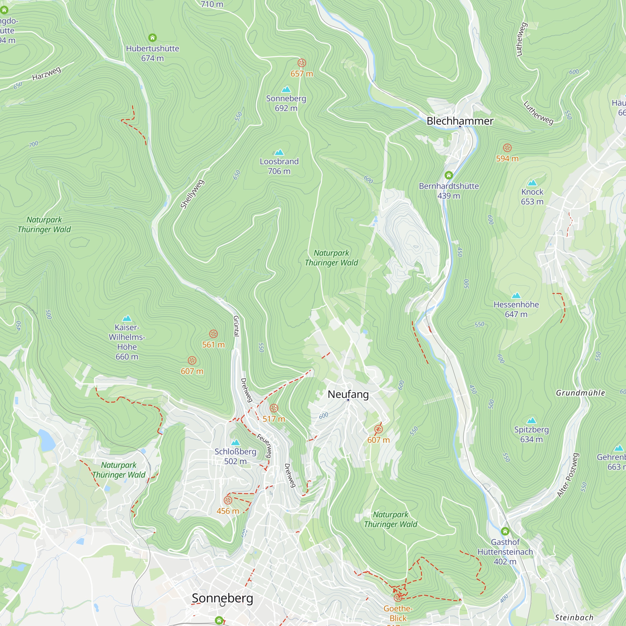 Pfadfinderzentrum "Schleifenberghütte" map