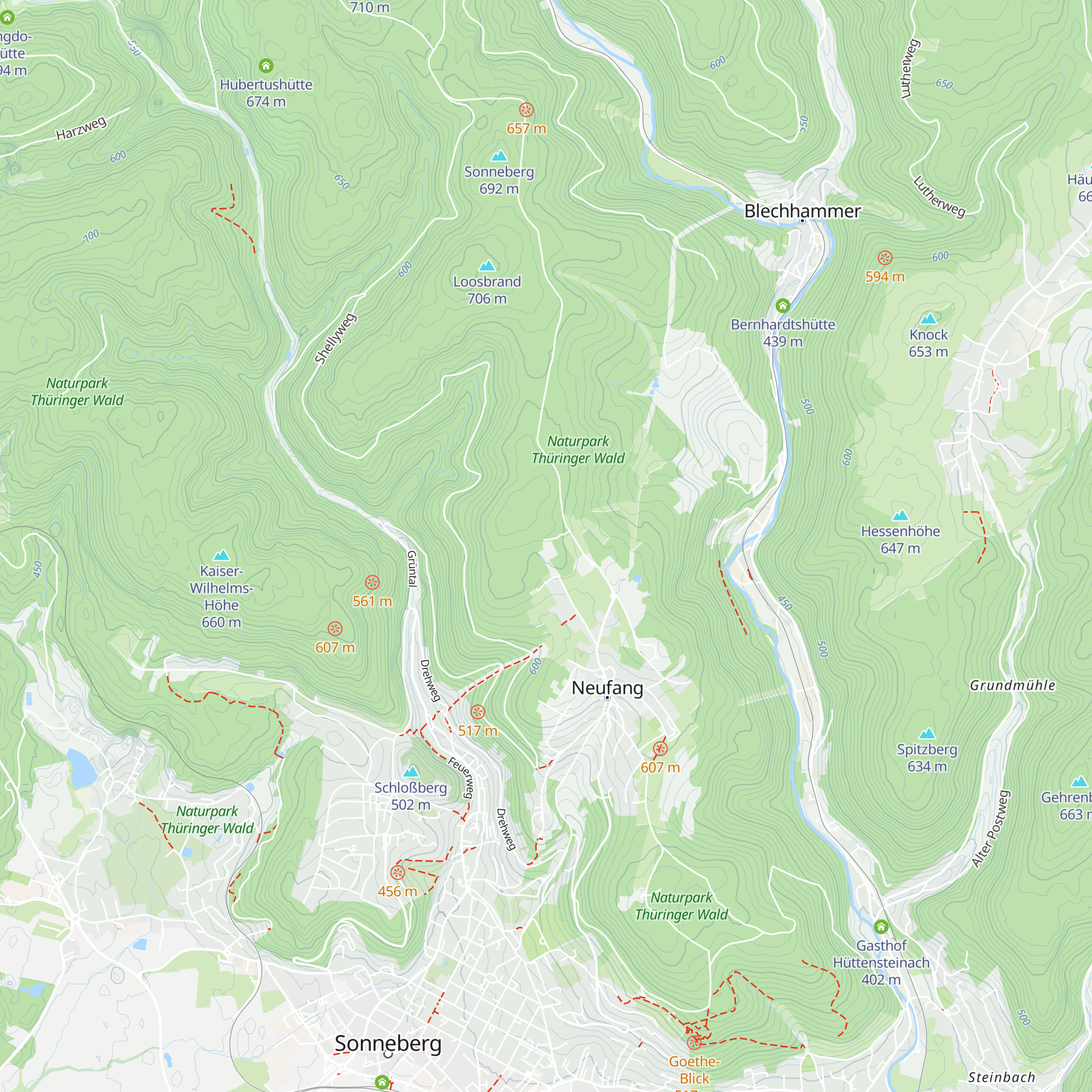 Pfadfinderzentrum "Schleifenberghütte" map