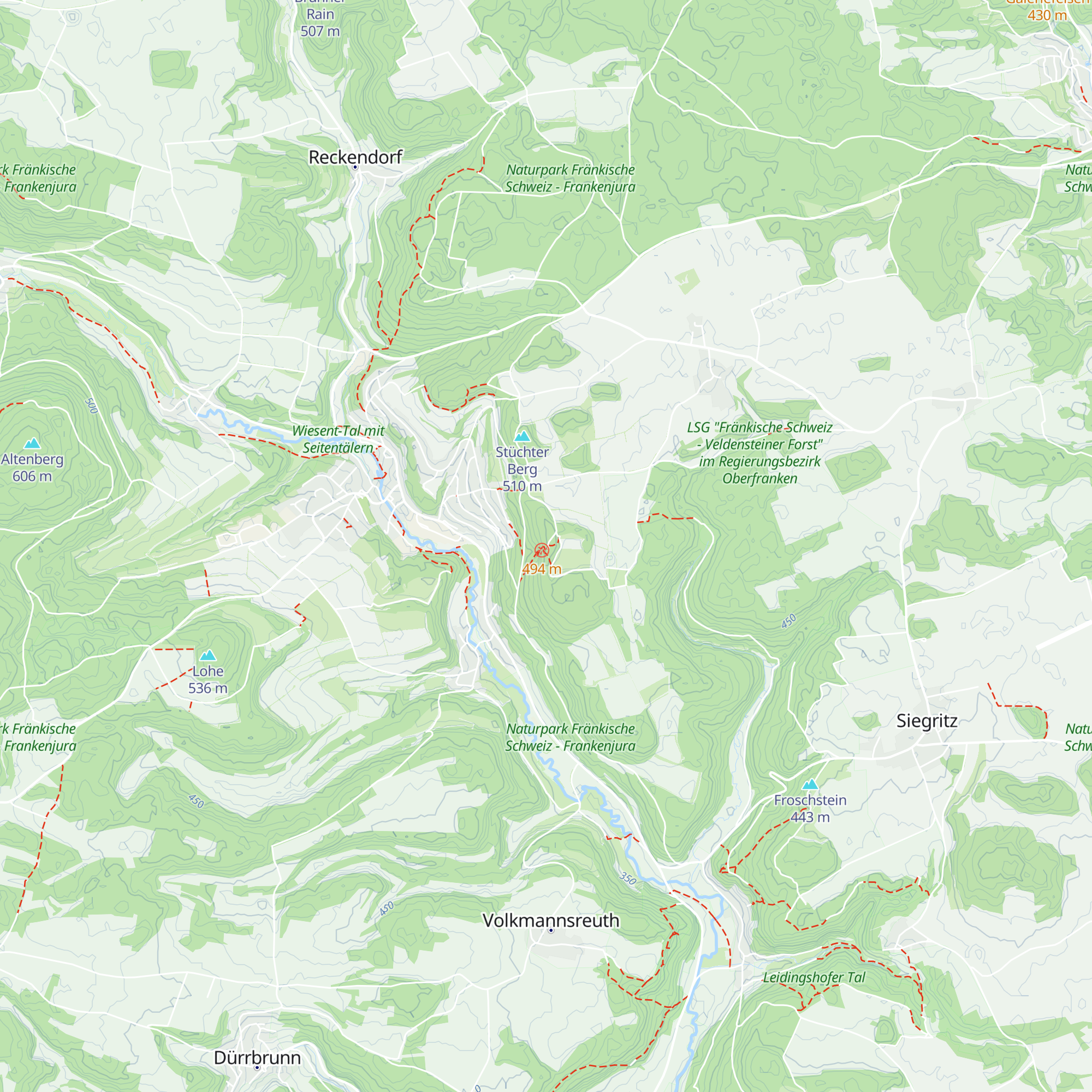 Brotzeithütte / Unterstand map