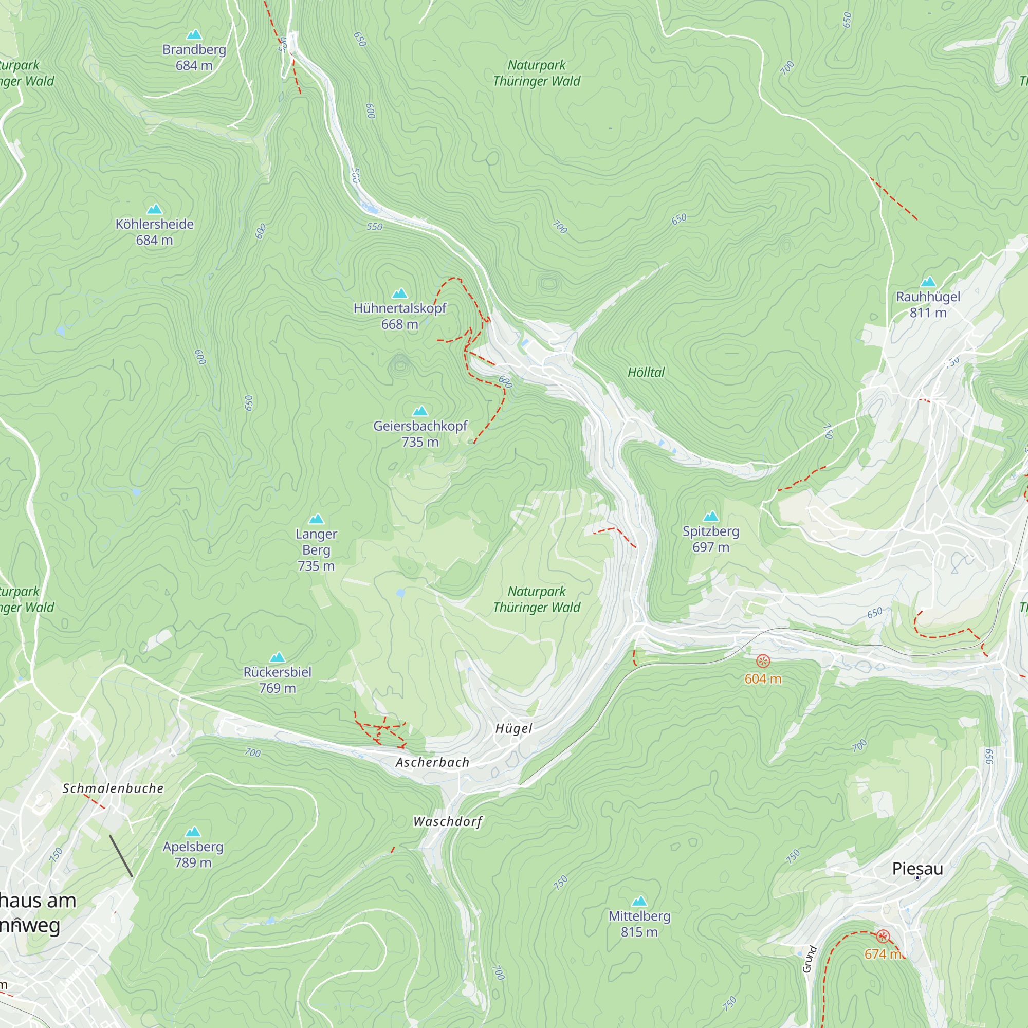 Schutzhütte Sauhügel map